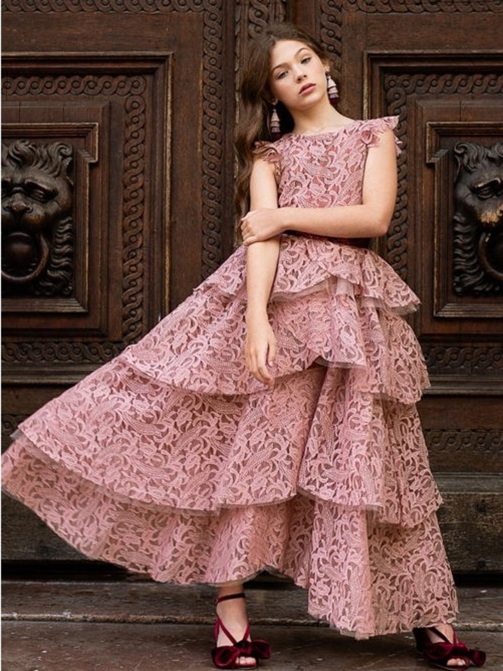Azalea Dress in Ashe Rose